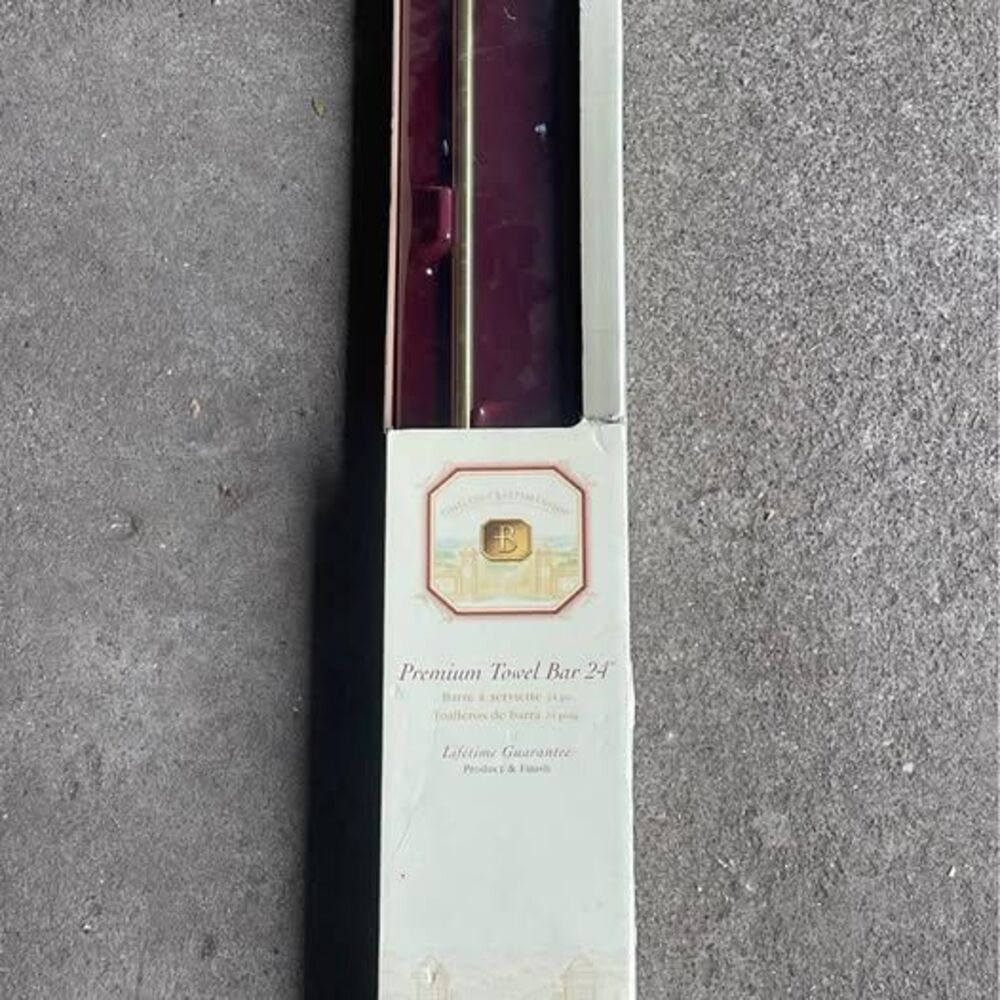 Baldwin 💯 solid brass accessories 24 in premium towel bar